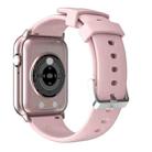 Q28 Pro 1.8 inch Screen Smart Watch, 64Mb+128Mb, Support Heart Rate Monitoring / Bluetooth Calling / Blood Oxygen Monitoring(Rose Gold) - 3