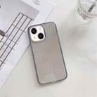For iPhone 14 Transparency TPU Shockproof Phone Case (Black) - 1