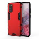 For Galaxy S20 3 in 1 Full Coverage Shockproof PC + TPU Protective Case(Red) - 1