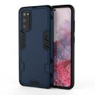 For Galaxy S20 3 in 1 Full Coverage Shockproof PC + TPU Protective Case(Navy Blue) - 1