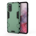 For Galaxy S20 3 in 1 Full Coverage Shockproof PC + TPU Protective Case(Dark Green) - 1