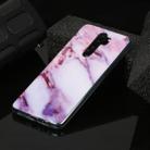 For Xiaomi Redmi Note 8 Pro Marble Pattern Soft TPU Protective Case(Purple) - 1