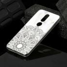 For Nokia 7.1 Marble Pattern Soft TPU Protective Case(Mandala) - 1