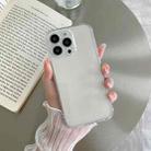 For iPhone 14 Plus Precise Hole Shockproof TPU Phone Case (Transparent) - 1