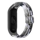 For Xiaomi Mi Band 7 Adjustable Nylon Braided Elasticity Watch Band(Colorful Black) - 1