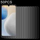 50 PCS 0.26mm 9H 2.5D Tempered Glass Film For TECNO Pop 6 - 1