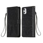 For iPhone 11 Dream Catcher Printing Horizontal Flip Leather Case with Holder & Card Slots & Wallet & Lanyard(Black) - 1