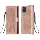 For iPhone 11 Pro Dream Catcher Printing Horizontal Flip Leather Case with Holder & Card Slots & Wallet & Lanyard(Rose Gold) - 1