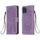 For iPhone 11 Pro Dream Catcher Printing Horizontal Flip Leather Case with Holder & Card Slots & Wallet & Lanyard(Purple) - 1