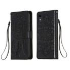For iPhone XR Dream Catcher Printing Horizontal Flip Leather Case with Holder & Card Slots & Wallet & Lanyard(Black) - 1