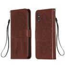 For iPhone XS Max Dream Catcher Printing Horizontal Flip Leather Case with Holder & Card Slots & Wallet & Lanyard(Brown) - 1