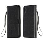 For iPhone XS Max Dream Catcher Printing Horizontal Flip Leather Case with Holder & Card Slots & Wallet & Lanyard(Black) - 1