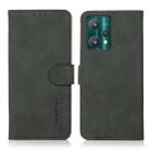 For OPPO Realme 9 Pro KHAZNEH Matte Texture Leather Phone Case(Green) - 1