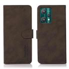 For OPPO Realme 9 Pro KHAZNEH Matte Texture Leather Phone Case(Brown) - 1