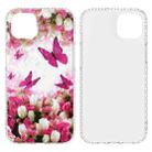 For iPhone 14 2.0mm Airbag Shockproof TPU Phone Case (Dancing Butterflies) - 1
