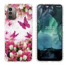 For Nokia G21 / G11 2.0mm Airbag Shockproof TPU Phone Case(Dancing Butterflies) - 1