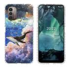 For Nokia G21 / G11 2.0mm Airbag Shockproof TPU Phone Case(Whale) - 1