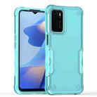 For OPPO A55 5G Non-slip Armor Phone Case(Mint Green) - 1