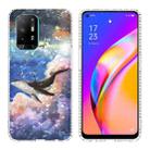 For OPPO A94 4G / F19 Pro / Reno5 F / Reno5 Lite 2.0mm Airbag Shockproof TPU Phone Case(Whale) - 1