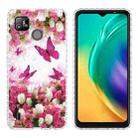 For Tecno Pop 4 LTE 2.0mm Airbag Shockproof TPU Phone Case(Dancing Butterflies) - 1