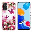 For Xiaomi Redmi Note 11 4G International Edition / Note 11S 4G 2.0mm Airbag Shockproof TPU Phone Case(Dancing Butterflies) - 1