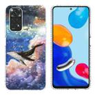 For Xiaomi Redmi Note 11 4G International Edition / Note 11S 4G 2.0mm Airbag Shockproof TPU Phone Case(Whale) - 1