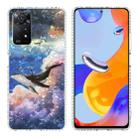 For Xiaomi Redmi Note 11 Pro 4G 5G International Edition / Note 11 Pro+ Indian Version 2.0mm Airbag Shockproof TPU Phone Case(Whale) - 1