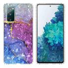 For Samsung Galaxy S20 FE 2022 / S20 FE 4G 5G / S20 Lite / S20 Fan Edition 2.0mm Airbag Shockproof TPU Phone Case(Blue Purple Marble) - 1