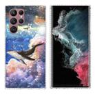 For Samsung Galaxy S22 Ultra 5G 2.0mm Airbag Shockproof TPU Phone Case(Whale) - 1