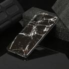 For Galaxy A41 Marble Pattern Soft TPU Protective Case(Black) - 1