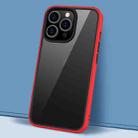 For iPhone 14 Pro Max Gorgeous Color Series PC + TPU Shockproof Phone Case (Red) - 1