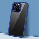 For iPhone 14 Pro Gorgeous Color Series PC + TPU Shockproof Phone Case(Blue) - 1