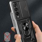 For Samsung Galaxy Z Fold4 Sliding Camera Cover TPU+PC Phone Case(Rose Gold) - 6