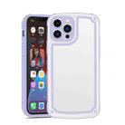 For iPhone 14 Plus Airbag Shockproof Hybrid Phone Case (Candy Purple) - 1