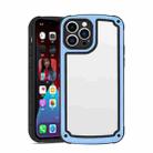 For iPhone 14 Plus Airbag Shockproof Hybrid Phone Case (Sierra Blue) - 1