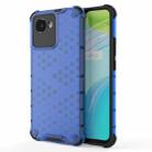 For OPPO Realme C30 Shockproof Honeycomb PC + TPU Protective Case(Blue) - 1