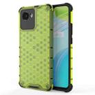 For OPPO Realme C30 Shockproof Honeycomb PC + TPU Protective Case(Green) - 1