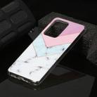 For Huawei P40 Marble Pattern Soft TPU Protective Case(Tricolor) - 1