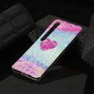 For Xiaomi Mi 10 Marble Pattern Soft TPU Protective Case(Red Love) - 1