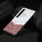For Xiaomi Mi 10 Marble Pattern Soft TPU Protective Case(Colorblock) - 1