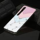 For Xiaomi Mi 10 Marble Pattern Soft TPU Protective Case(Tricolor) - 1