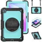 For Lenovo Tab M10 Plus 10.6 3rd Gen 2022 Silicone + PC Tablet Case(Light Blue + Black) - 1