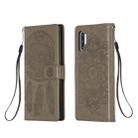 For Galaxy Note 10 Plus Dream Catcher Printing Horizontal Flip Leather Case with Holder & Card Slots & Wallet & Lanyard(Grey) - 1