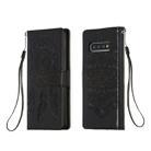 For Galaxy S10 Dream Catcher Printing Horizontal Flip Leather Case with Holder & Card Slots & Wallet & Lanyard(Black) - 1