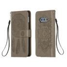 For Galaxy S10e Dream Catcher Printing Horizontal Flip Leather Case with Holder & Card Slots & Wallet & Lanyard(Grey) - 1