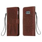 For Galaxy S10e Dream Catcher Printing Horizontal Flip Leather Case with Holder & Card Slots & Wallet & Lanyard(Brown) - 1