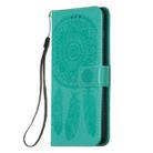 For Galaxy S10 Plus Dream Catcher Printing Horizontal Flip Leather Case with Holder & Card Slots & Wallet & Lanyard(Green) - 2