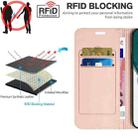 For Samsung Galaxy S21 Plus 5G S11 RFID Diamond Lattice Flip Leather Phone Case(Light Pink) - 7