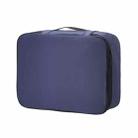 Multifunctional Thickened Large-capacity Document Storage Bag, Specification:Three Layers with Card Slot(Royal Blue) - 1