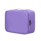Multifunctional Thickened Large-capacity Document Storage Bag, Specification:Three Layers with Card Slot(Purple) - 1